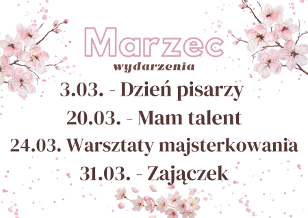 WYDARZENIA - MARZEC
