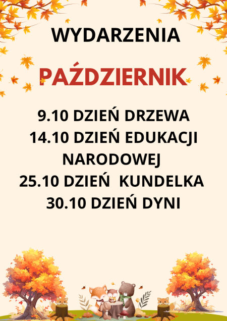 Wydarzenia- październik